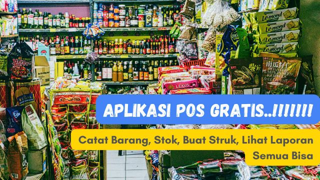 Ilustrasi Warung pada Aplikasi Kasir Warung Gratis